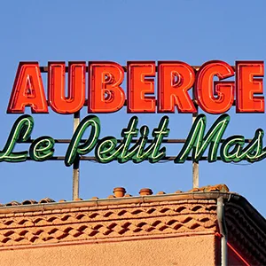 Enseigne de le l'auberge